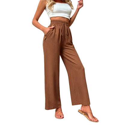 ✨New Arrivals & Special Offers-Women's Casual High Waisted Wid-Leg Pants