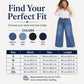 Women's Casual Straight-Leg Cropped Jeans