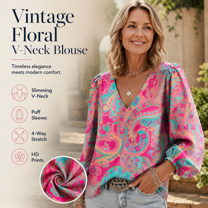 Women's Casual Printed Loose Top