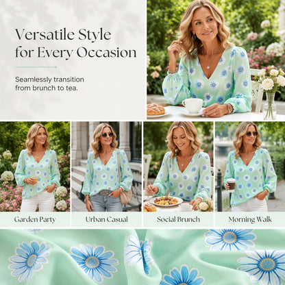 Women's Casual Printed Loose Top