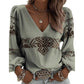 Women's Casual Printed Loose Top