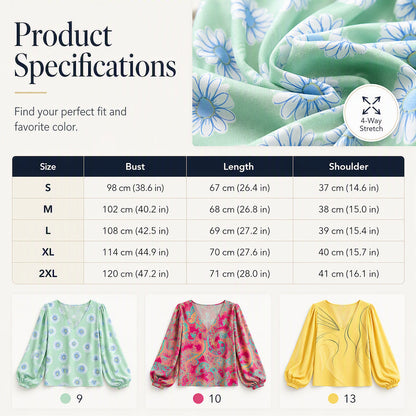 Women's Casual Printed Loose Top