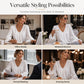 Women's Elegant Solid Color V-Neck Blouse