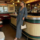 Elegant V-Neck Wide-Leg Jumpsuit with Belt