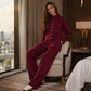 🌸💖Women's Button-Down Cardigan & Wide-Leg Pants Set
