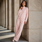 🌸💖Women's Button-Down Cardigan & Wide-Leg Pants Set