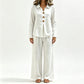 Women's Casual Long-Sleeve Top & Pants 2-Piece Set
