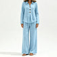 Women's Casual Long-Sleeve Top & Pants 2-Piece Set