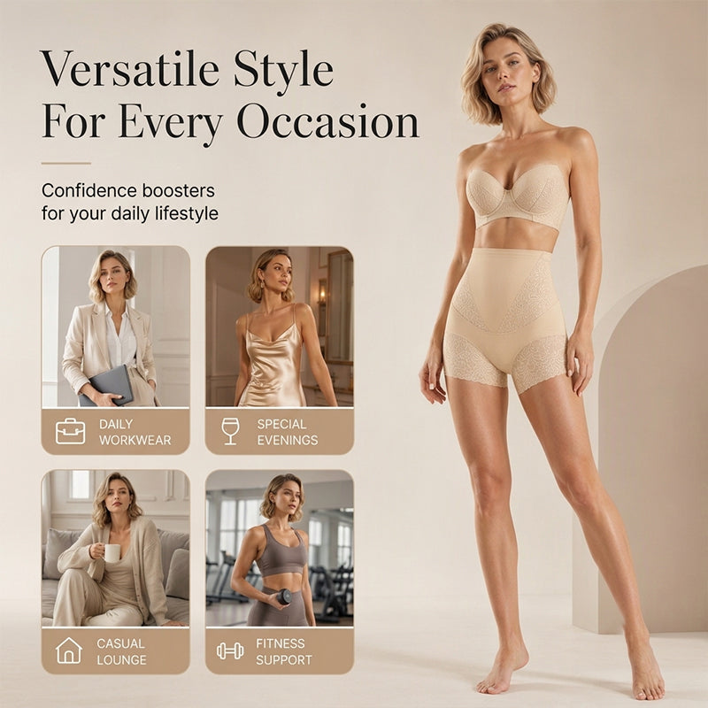 🩲Last Day Hot Sale 50% OFF⏰Women's High Waist Tummy Co💃 Instant Silhouette Boost – High-Waist Control Briefs with Gentle Compression. Limited Deal. UK Dispatchntrol Panties