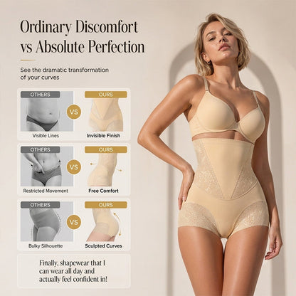 🩲Last Day Hot Sale 50% OFF⏰Women's High Waist Tummy Co💃 Instant Silhouette Boost – High-Waist Control Briefs with Gentle Compression. Limited Deal. UK Dispatchntrol Panties
