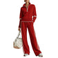 🎁New Arrivals💥Women's Half-Zip Tracksuit Set