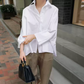 💖Hot Sale 50% OFF!Women's Loose Fit Button-Down Shirt