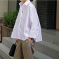 💖Hot Sale 50% OFF!Women's Loose Fit Button-Down Shirt