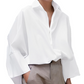 💖Hot Sale 50% OFF!Women's Loose Fit Button-Down Shirt