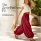 Women's Casual Smocked Waist Harem Pants