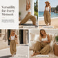Women's Casual Smocked Waist Harem Pants