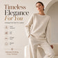 Women's Crew Neck Cable Knit Sweater