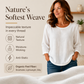 Women's Casual Crew Neck 3/4 Sleeve Top