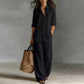 Women's Casual Shirt & Wide-Leg Pants Set