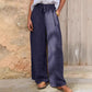 Women's Casual Drawstring Wide-Leg Pants