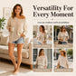 Women's Casual Cozy Crewneck Knit Top