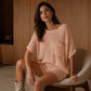 Women's Casual Cozy Crewneck Knit Top