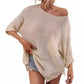 Women's Casual Cozy Crewneck Knit Top