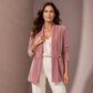 Women's Double-Breasted Velvet Cardigan