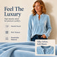 Women's Elegant Velvet V-Neck Top