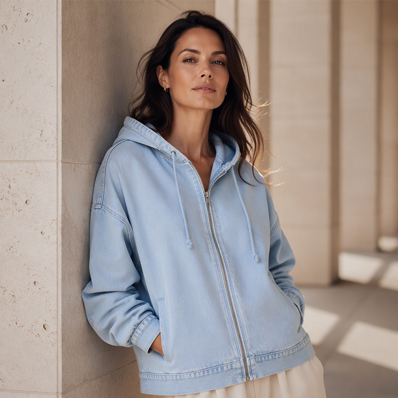 🎁💥Women's Relaxed Zip Hoodie Jacket