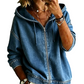 🎁💥Women's Relaxed Zip Hoodie Jacket
