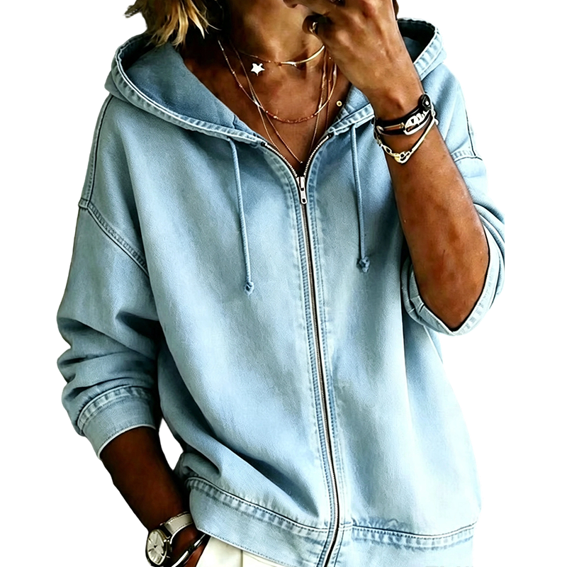 🎁💥Women's Relaxed Zip Hoodie Jacket
