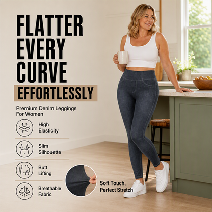 Women's High-Waist Butt-Lifting Leggings