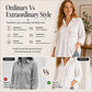 Women's Crinkle Textured Long Sleeve Shirts