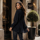 Women's Crinkle Textured Long Sleeve Shirts