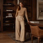 ✨👖Women's High-Waisted Striped Wide-Leg Pants