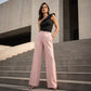 ✨👖Women's High-Waisted Striped Wide-Leg Pants
