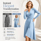 ⏰🍂Autumn Early Bird Sale-Women's Elegant V-Neck Midi Dress