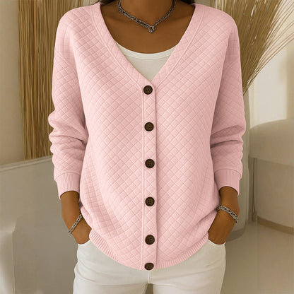✨Women's Casual Quilted Button Down Jacket– Lightweight Warm Layer For Effortless Autumn Style🍂