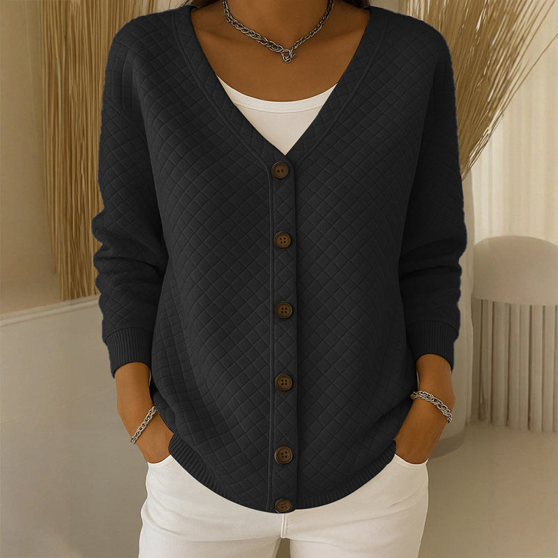 ✨Women's Casual Quilted Button Down Jacket– Lightweight Warm Layer For Effortless Autumn Style🍂