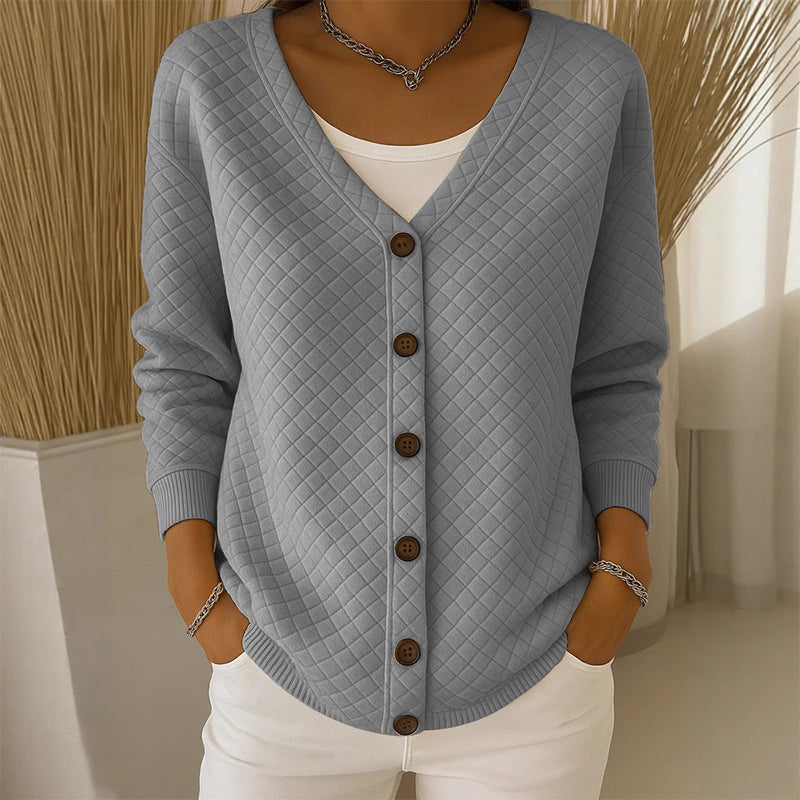 ✨Women's Casual Quilted Button Down Jacket– Lightweight Warm Layer For Effortless Autumn Style🍂