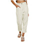 Women's Loose Fit High-Waisted Pants