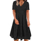 Women's Elegant V-Neck Lace Dress