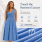 Women's Plus Size Sleeveless V-Neck Dress