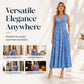 Women's Plus Size Sleeveless V-Neck Dress