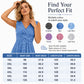 Women's Plus Size Sleeveless V-Neck Dress