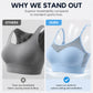 🌸💖Women's Hollow Mesh Push Up Sports Bra