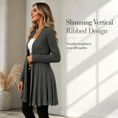 🌸 NEW ARRIVAL – 50% OFF 🧥 Elegant Textured Open Cardigan – Soft, Effortless & Easy to Style Every Day ✨
