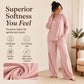 ☁️Women's Turtleneck Top & Wide-Leg Pants Set – Elegant Two-Piece Outfit For Cosy Everyday Style✨
