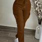 Women's Casual Drawstring Waist Cargo Pants